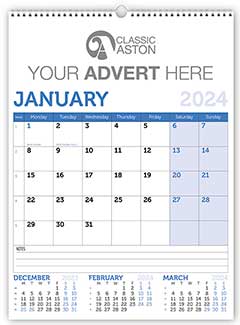Commercial Calendar 196 from Aston