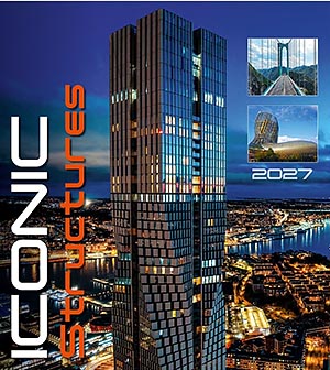 PC522 Iconic Structures Themed Calendar from Rose