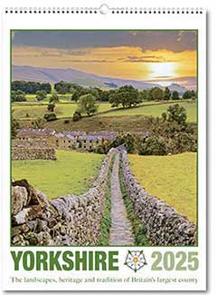 PC215 Yorkshire U.K. Calendar from Rose