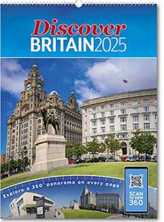 PC217 Discover Britain Interactive Calendar from Rose