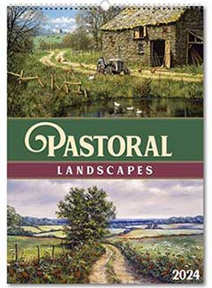 PC460 Pastoral Landscapes Scenic Calendar from Rose