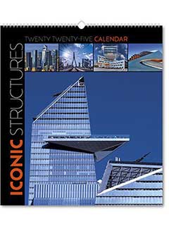 PC522 Iconic Structures Themed Calendar from Rose